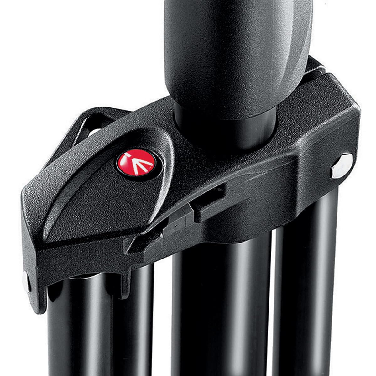 Manfrotto 1004BAC 144" Air Cushioned Aluminum Master Light Stand with 4 Sections & 3 Risers, Black