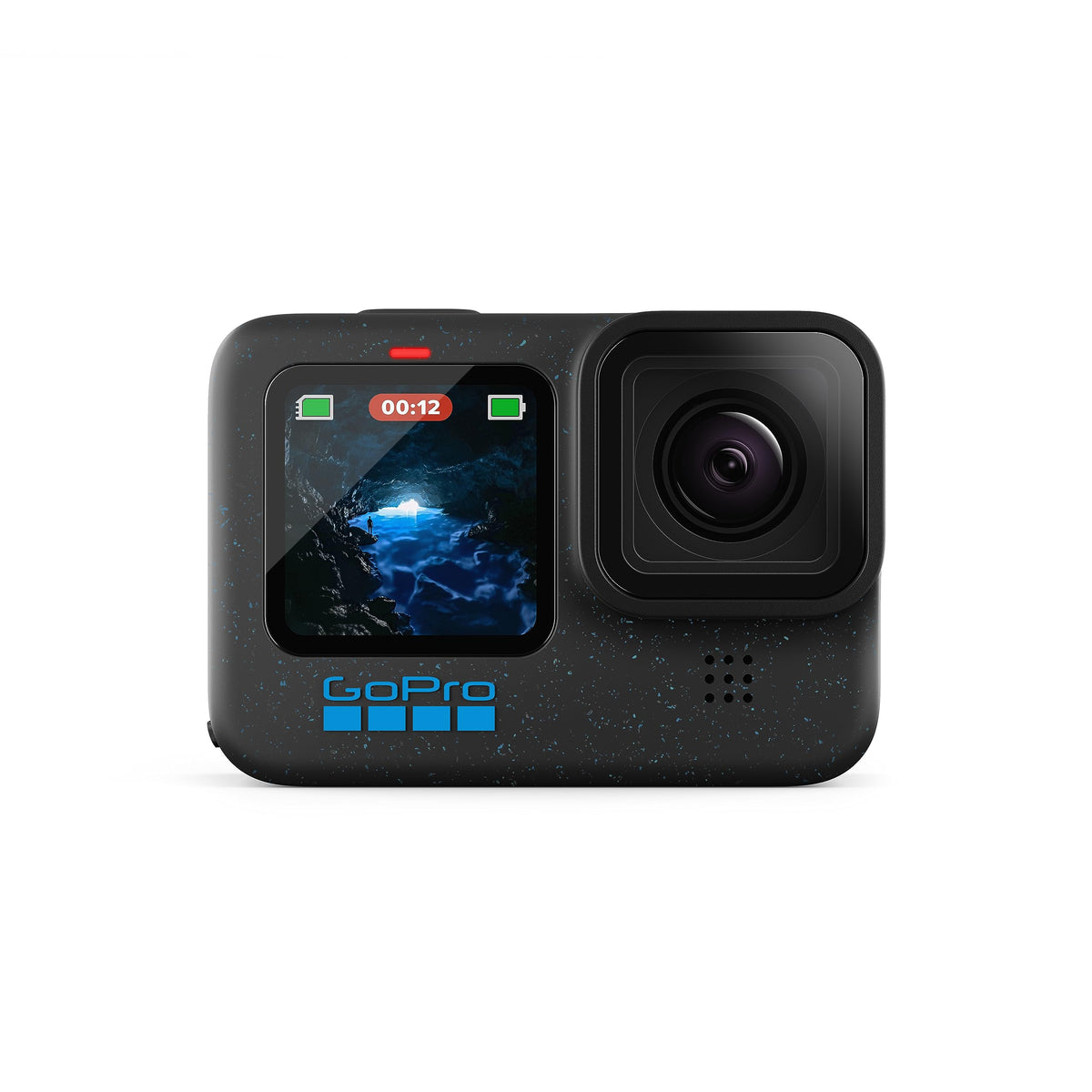 GoPro LIT Hero - Lightweight, Compact, Waterproof Action Camera with Built-in Light, 4K60 Ultra HD Video, 12MP Photo, Touch Screen, HyperSmooth Stabilization