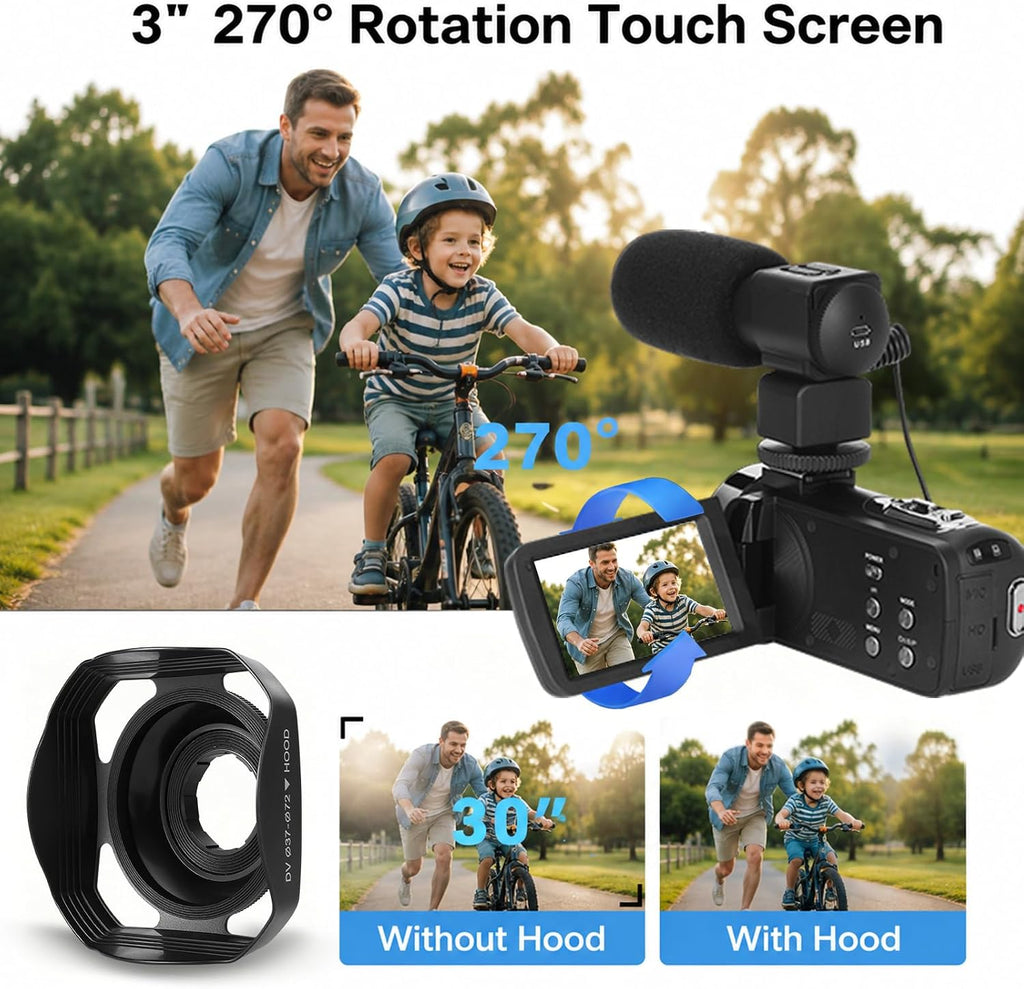 8k Video Camera Camcorder vlogging Camera