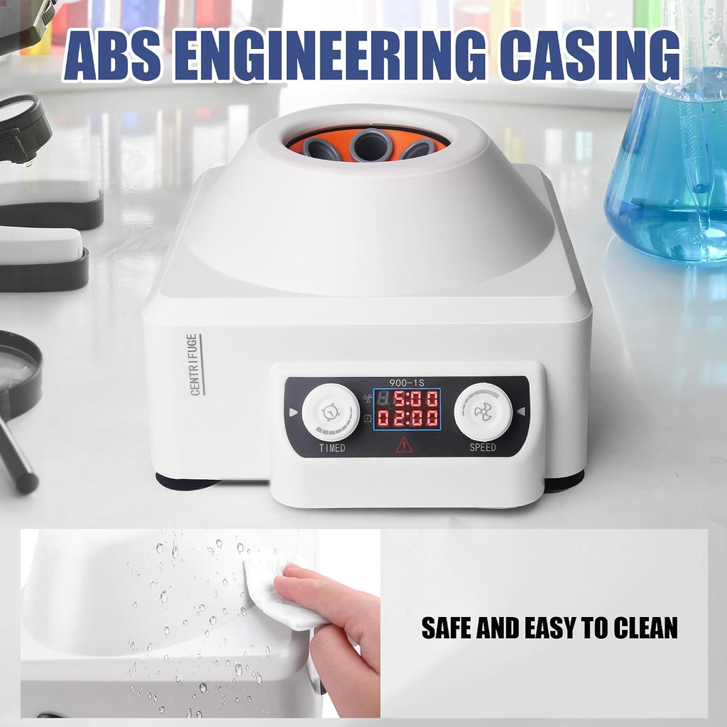Cekegon 6x10ml Centrifuge, 4000rpm PRP Centrifuge Machine 1795xg 1-99min