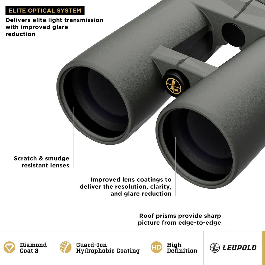Leupold BX-4 Pro Guide HD Binoculars, 10x42mm Gen 2 (184761)