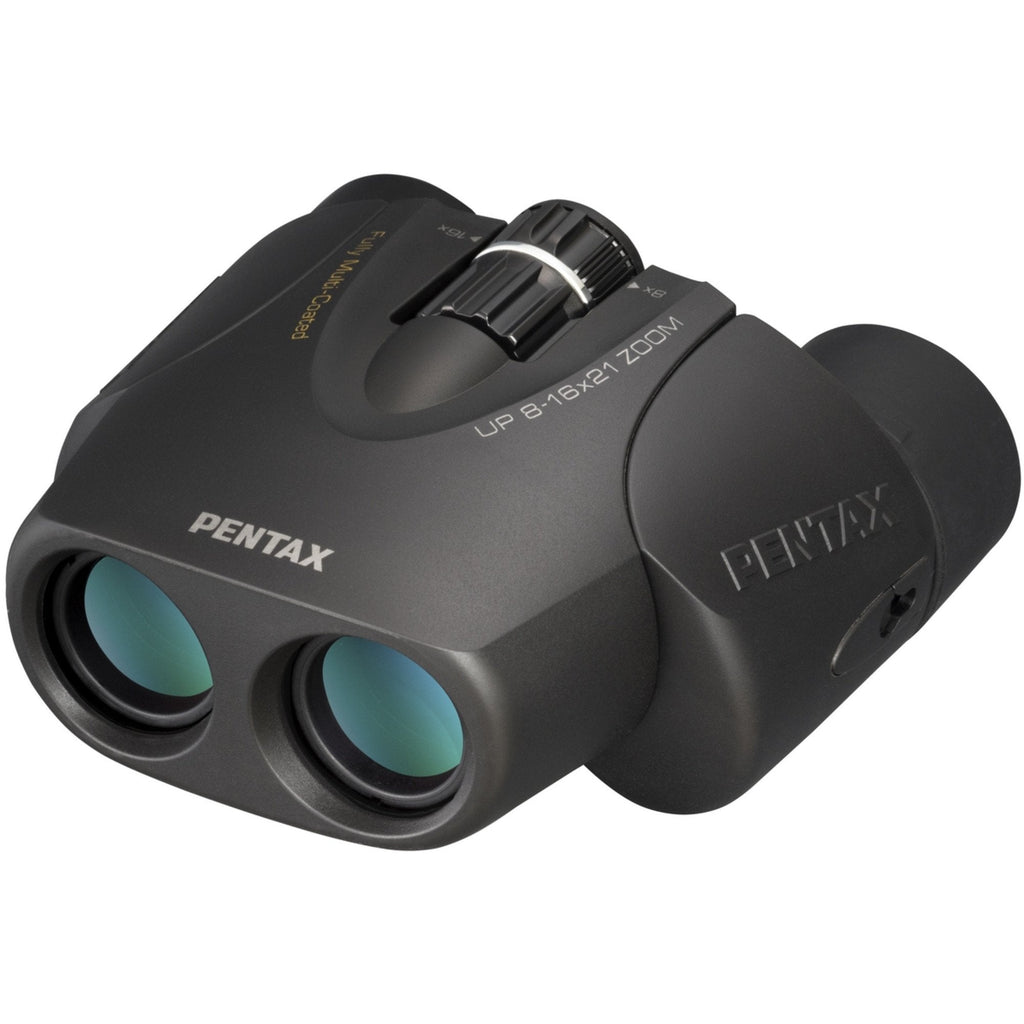 Pentax UP 8-16x21 Green Binoculars (Green) Fully-Multi Coating Zoom Tripod Socket Provide