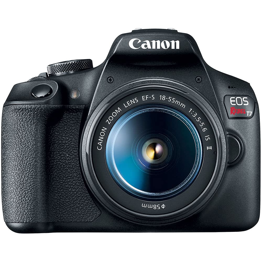 Canon EOS Rebel T7 DSLR Camera with 18-55mm Lens Bundle