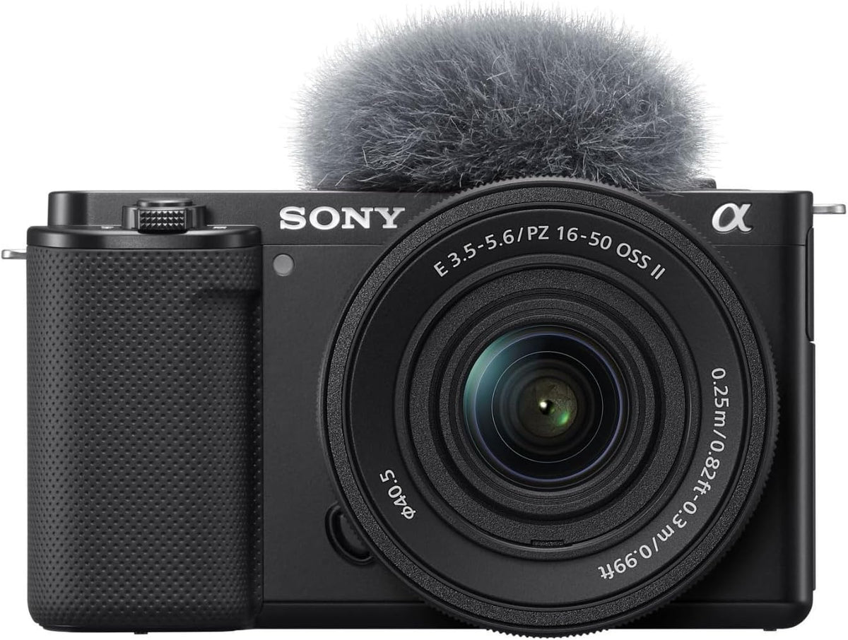Sony ZV-E10 APS-C Mirrorless Camera with 16-50mm Lens Black