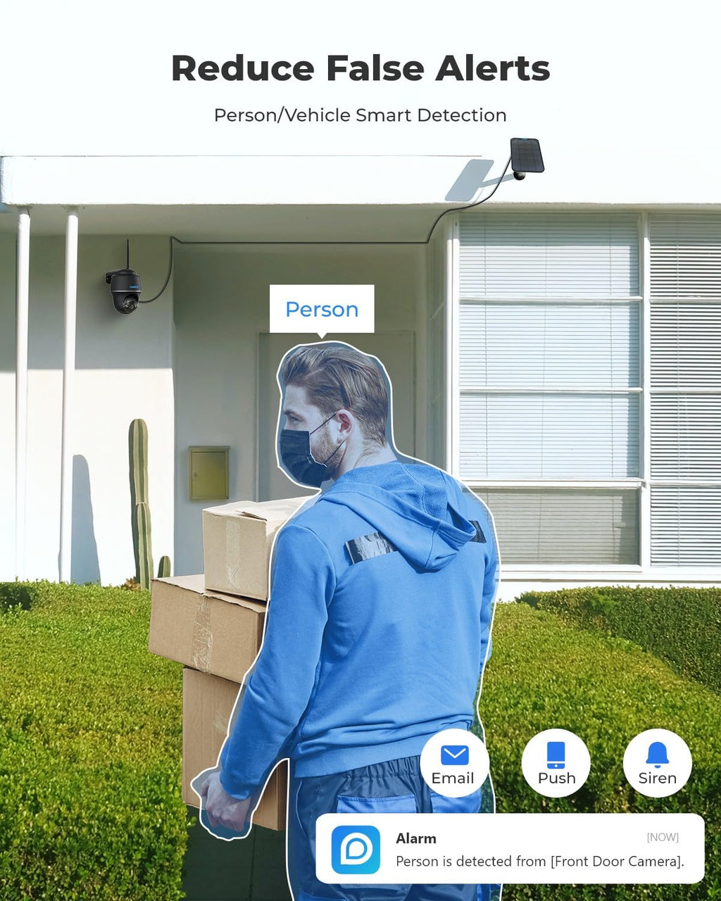 REOLINK Argus PT Ultra First 4K Solar Security Cameras Wireless Outdoor