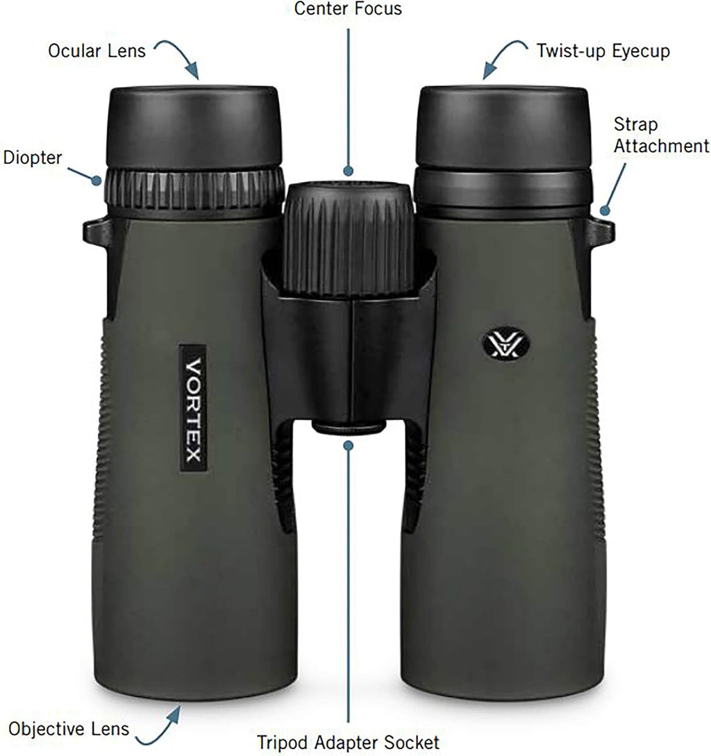 Vortex Diamondback HD 10x28 Binoculars