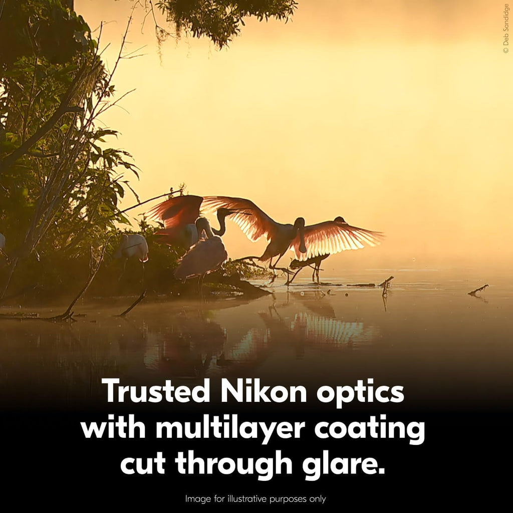 Nikon ACTION10x50 Binocular | Multilayer-Coated Nikon Optics, Bright 50mm Objective Lenses, 10x Power, Turn-and-Slide Adjustable eyecups and Tripod-Ready Porro-Prism Design