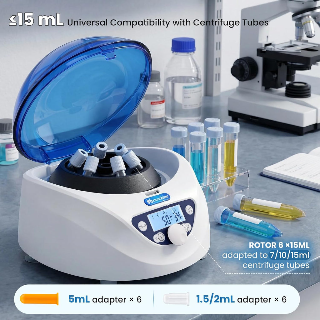 Mxmoonant Centrifuge Machine, Lab PRP Benchtop Desktop Centrifuges