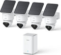 aosu T2 Ultra 4K Security Camera Wireless Outdoor, 360Â° AI Triple Detection