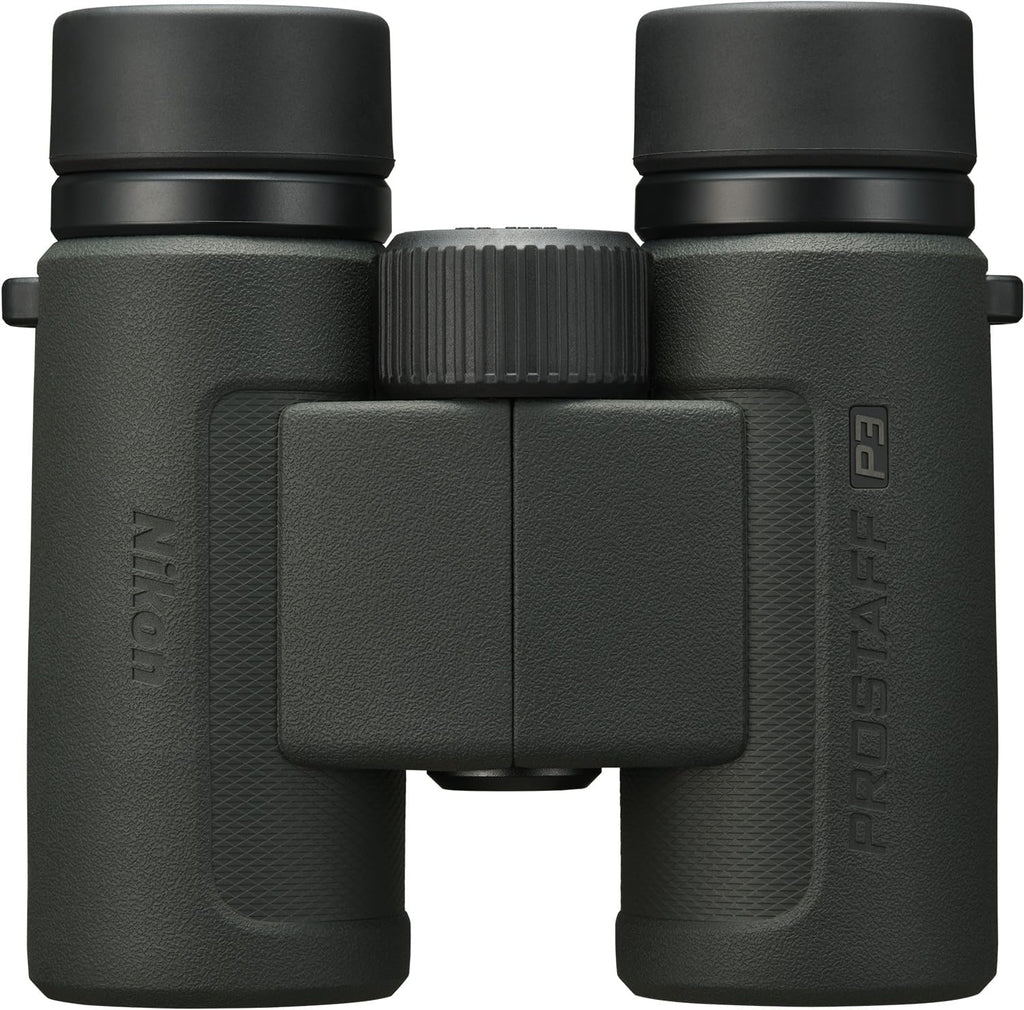 Nikon PROSTAFF P3 10x42 Binocular | Waterproof, fogproof, rubber-armored Full-Size Binocular, wide field of view & long eye relief | Official Nikon USA Model