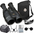 Canon 18x50 is Image Stabilized Binoculars (4624A002) Bundle