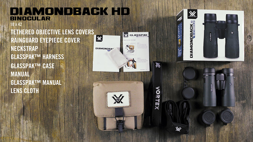 Vortex Diamondback HD 10x28 Binoculars