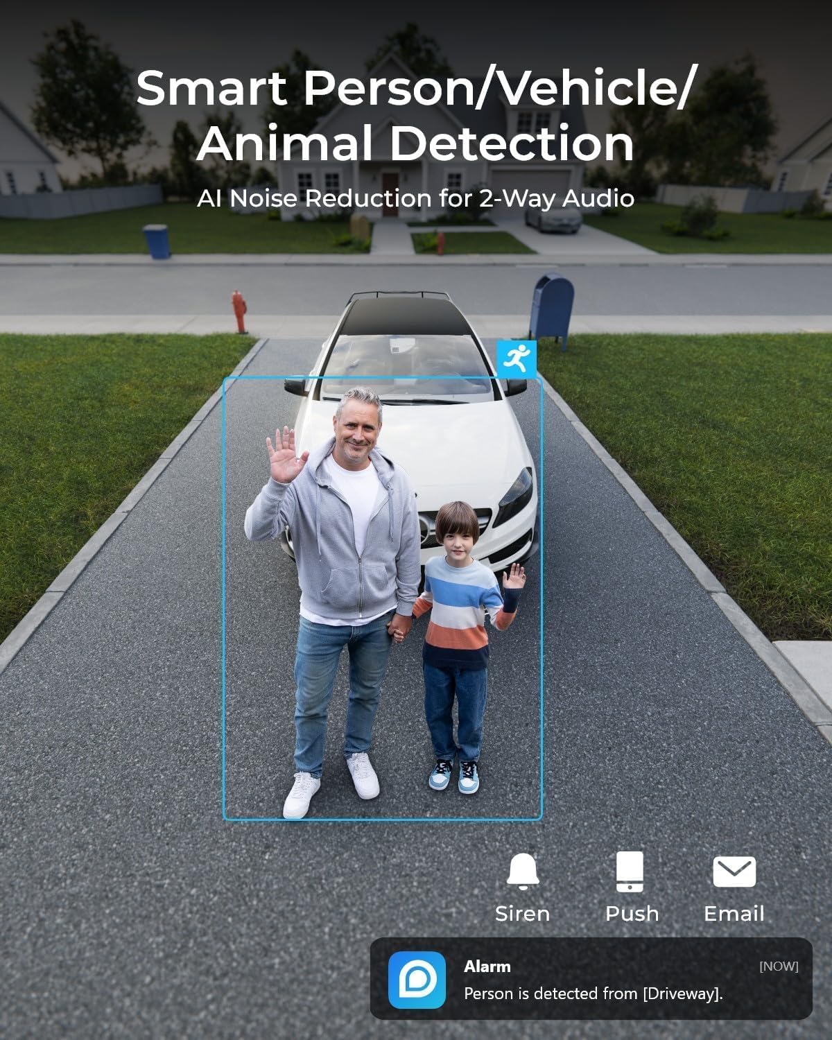 REOLINK Duo 3 PoE Dual-Lens PoE Security Camera with 180Â° Panoramic View