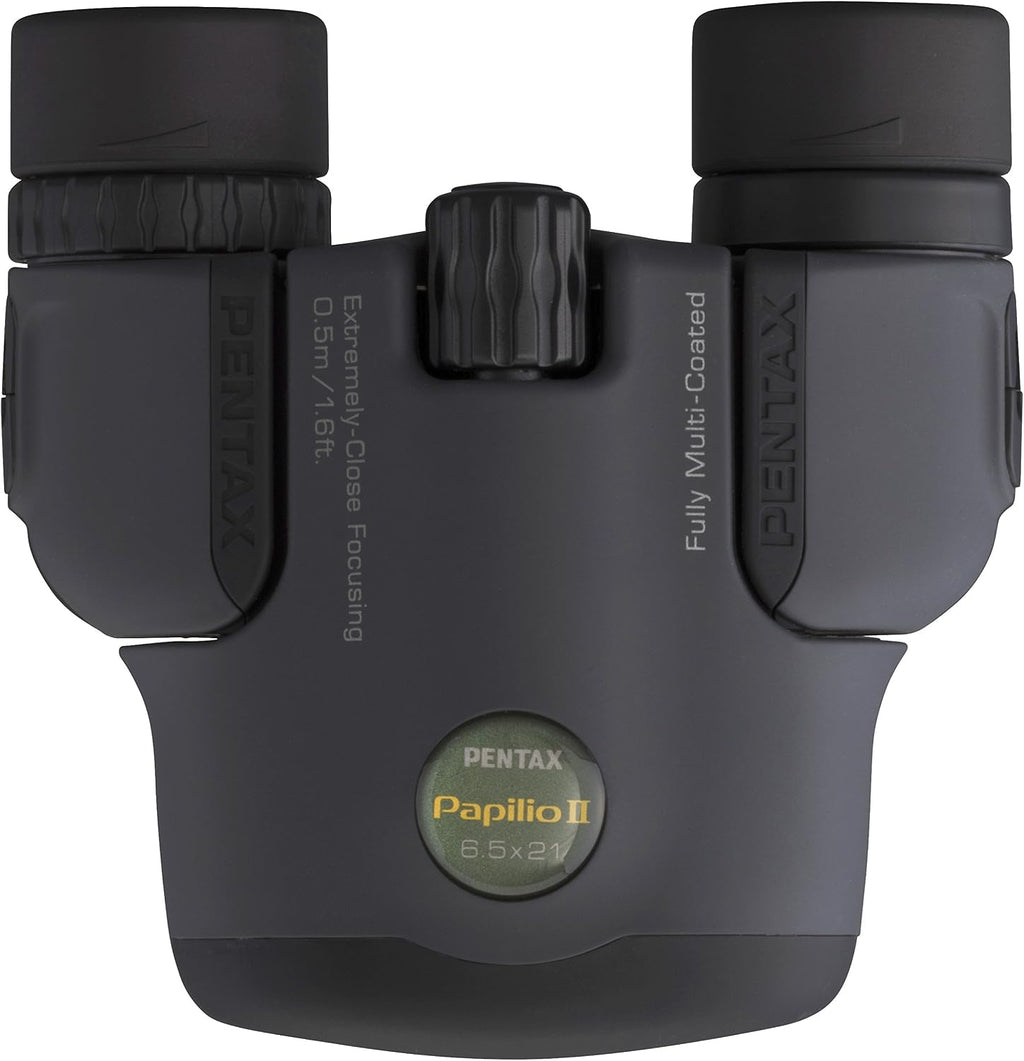 Pentax Papilio II 6.5x21 Binoculars (Gray) Suitable for Watching Objects Both Close-up and far Away