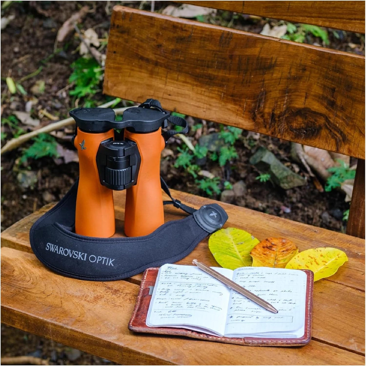 Swarovski NL Pure 10x42 Binoculars, Burnt Orange, Waterproof, Fog-Proof,