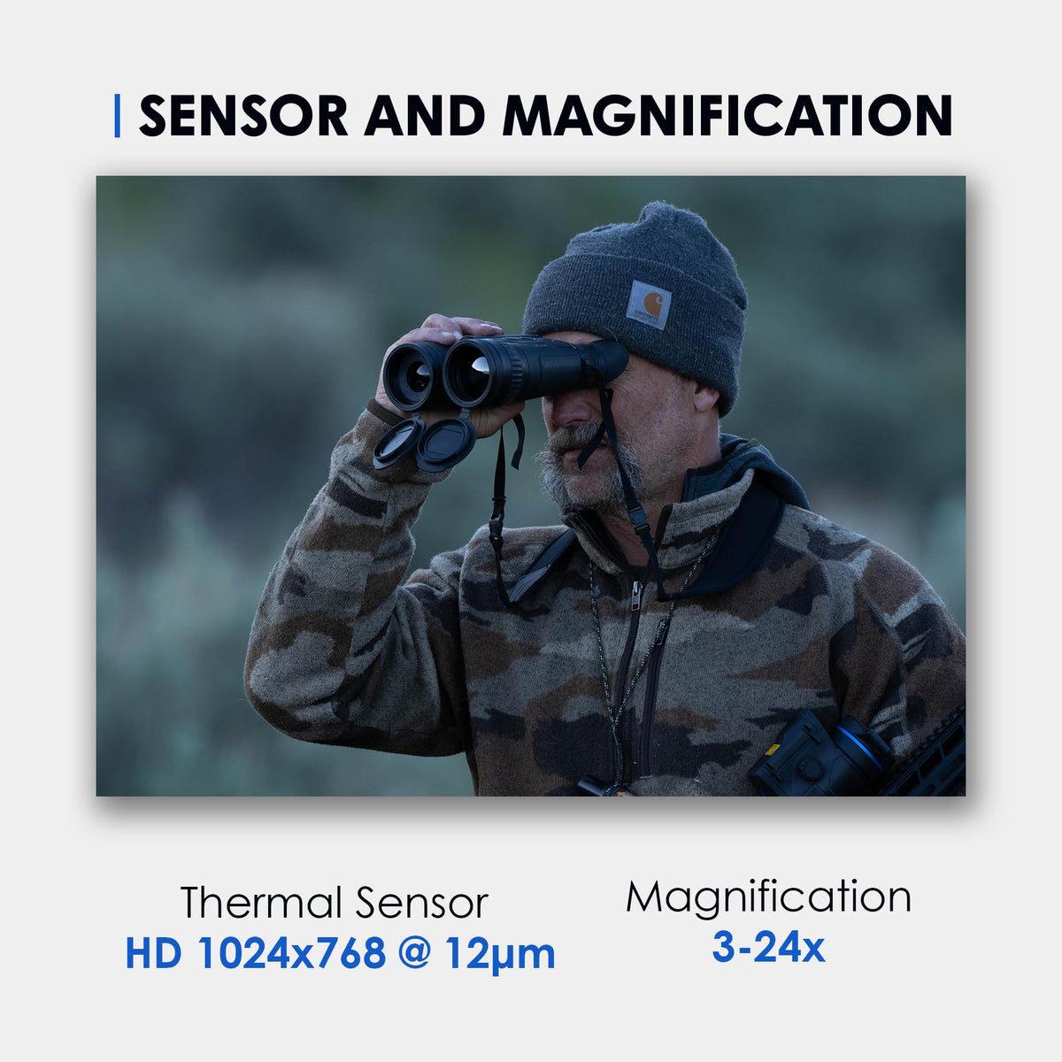 Pulsar Merger LRF Thermal Binoculars with Laser Range Finder