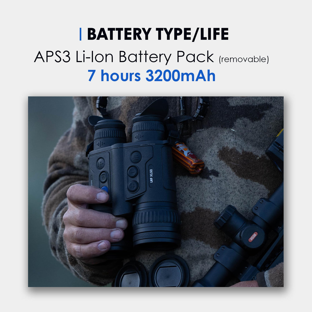 Pulsar Merger LRF Thermal Binoculars with Laser Range Finder
