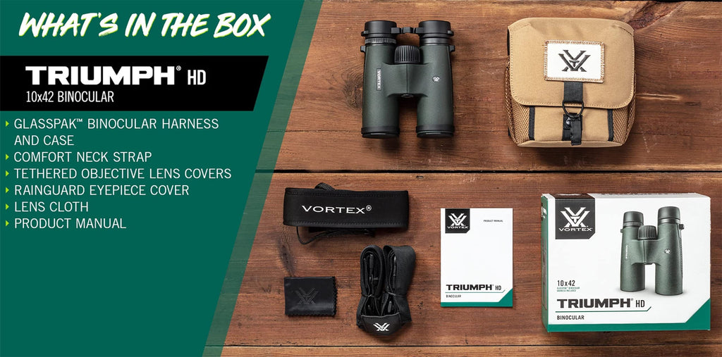 Vortex Triumph HD 10x28 Binoculars