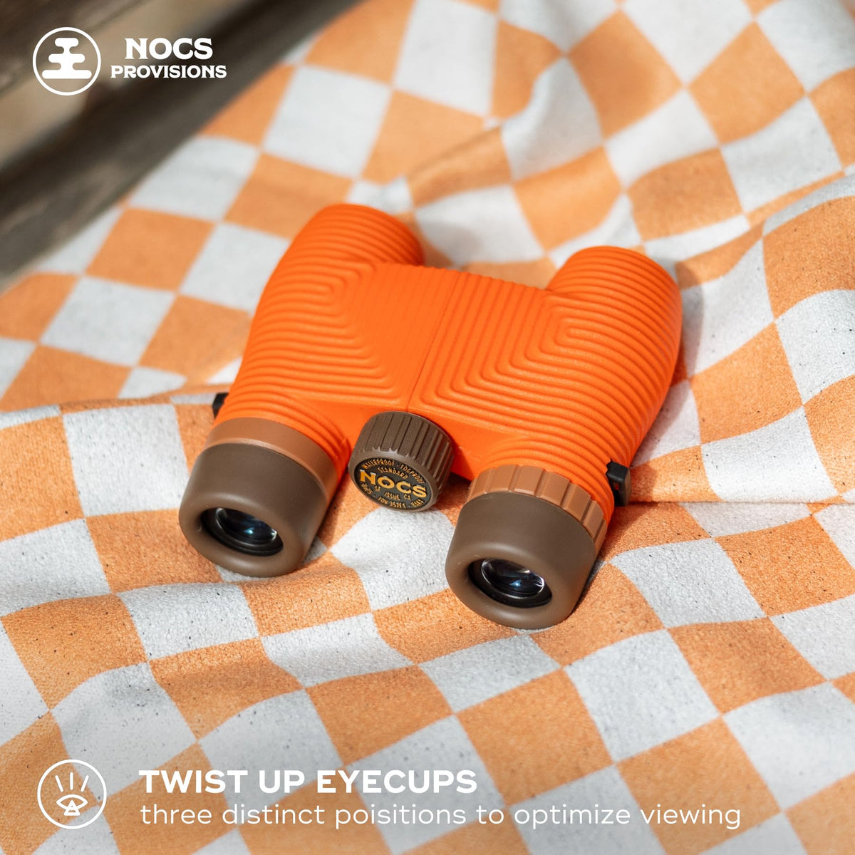 Nocs Provisions Standard Issue 10x25 Binoculars, Waterproof, Bird Watching