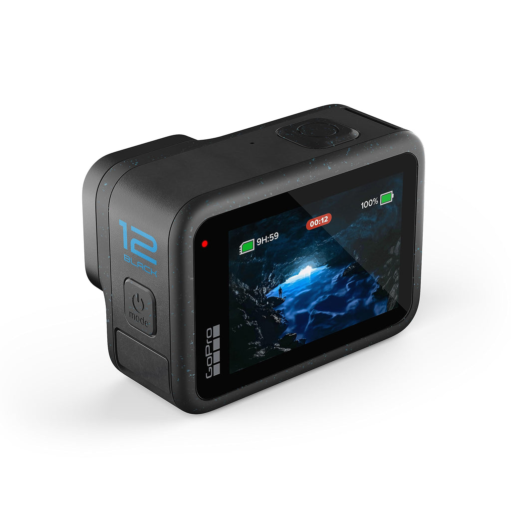 GoPro LIT Hero - Lightweight, Compact, Waterproof Action Camera with Built-in Light, 4K60 Ultra HD Video, 12MP Photo, Touch Screen, HyperSmooth Stabilization