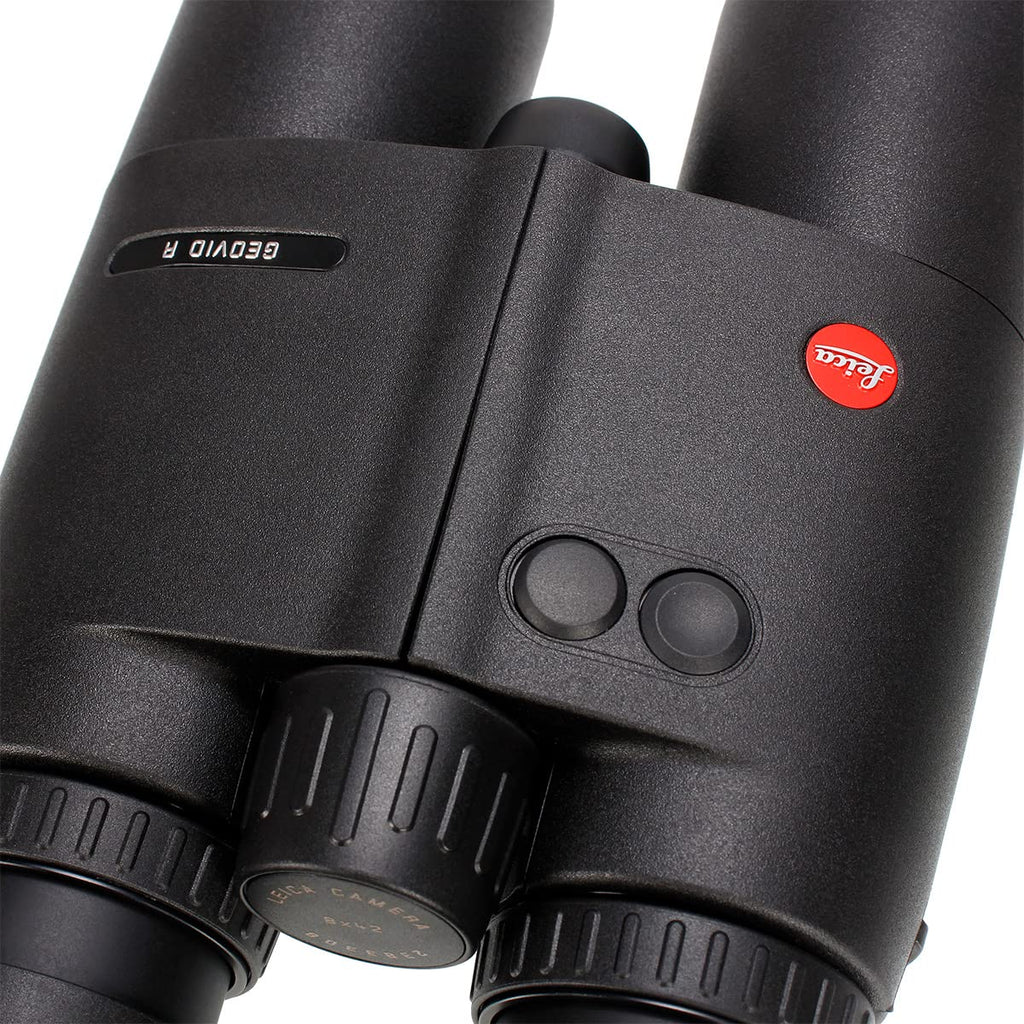 LEICA Geovid R Gen 2022 Compact Lightweight Hunting Bird Watching Rangefinder Binoculars with Carrying Strap Incuded, 15X56