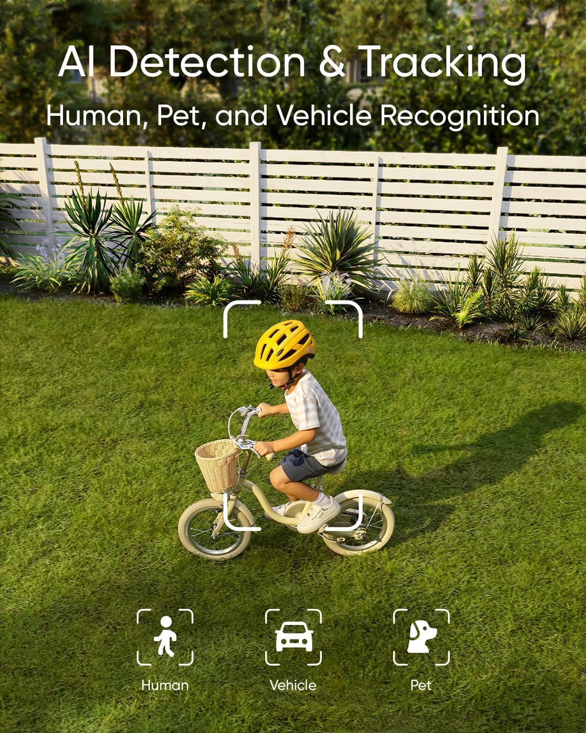 eufy Security Floodlight Camera E340, Dual-Lens, 360Â° Coverage, 8X Zoom