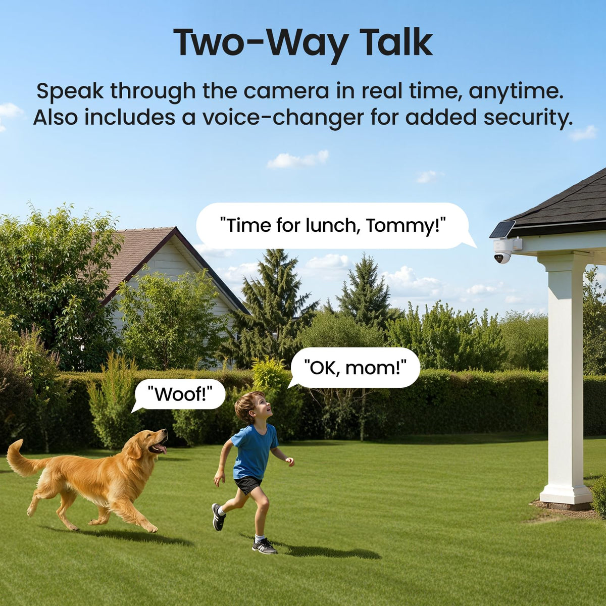aosu T2 Ultra 4K Security Camera Wireless Outdoor, 360Â° AI Triple Detection