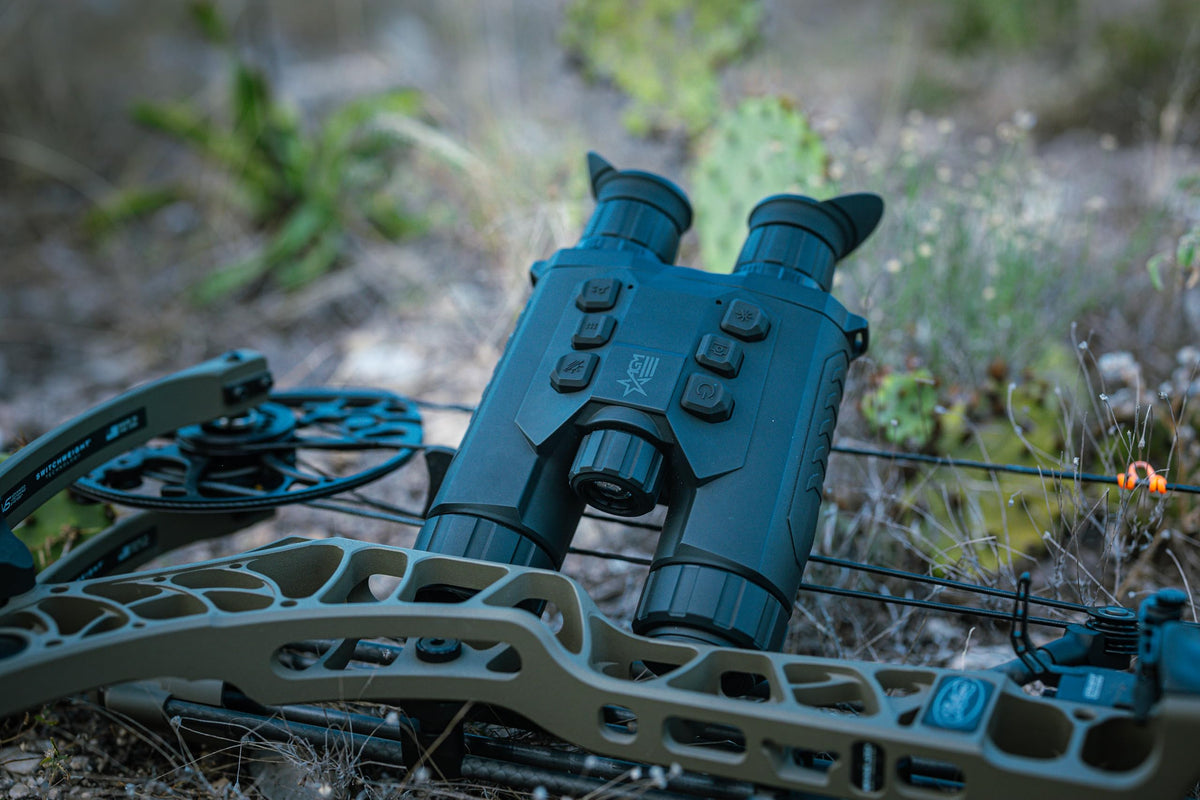 AGM Global Vision ObservIR LRF Dual-Spectrum Thermal & Digital Day/Night Vision Binoculars with Built-in Laser Range Finder, 4K Optical Channel