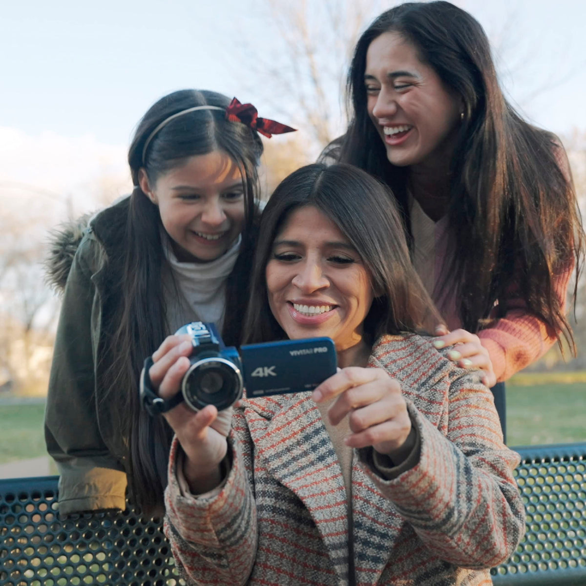 Vivitar 4K Video Camera, Wi-Fi Ultra HD Camcorder with 18x Digital Zoom, 3â IPS Touchscreen Video Recorder with Night Vision, Vlogging Camera with 3.5mm Microphone Jack, Rechargeable, SD Card Slot