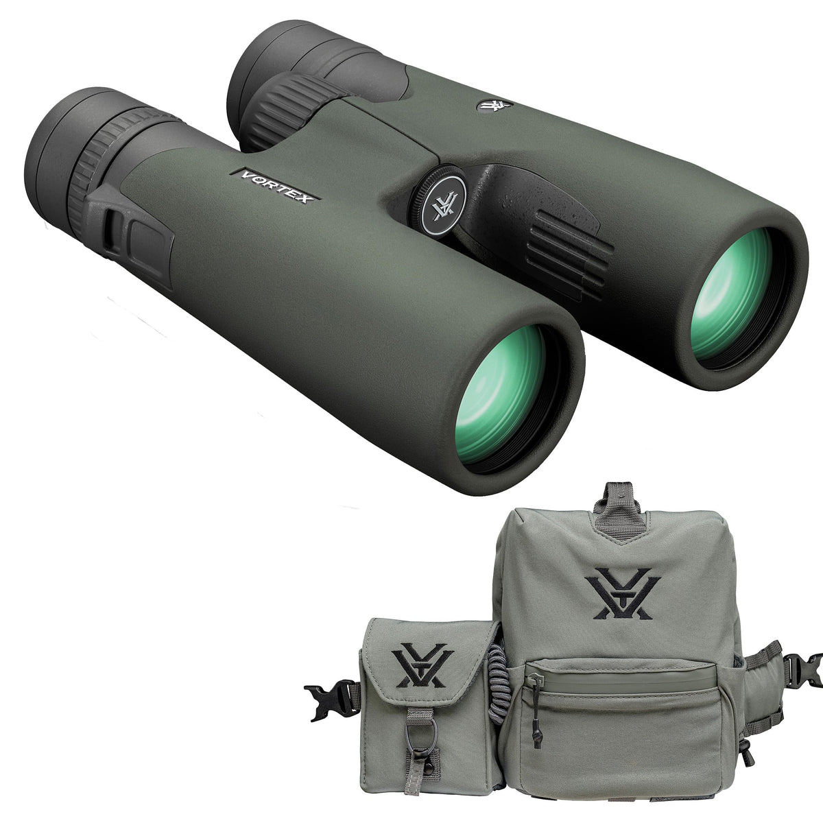 Vortex Razor UHD 18x56 Binoculars & GlassPak Pro Harness