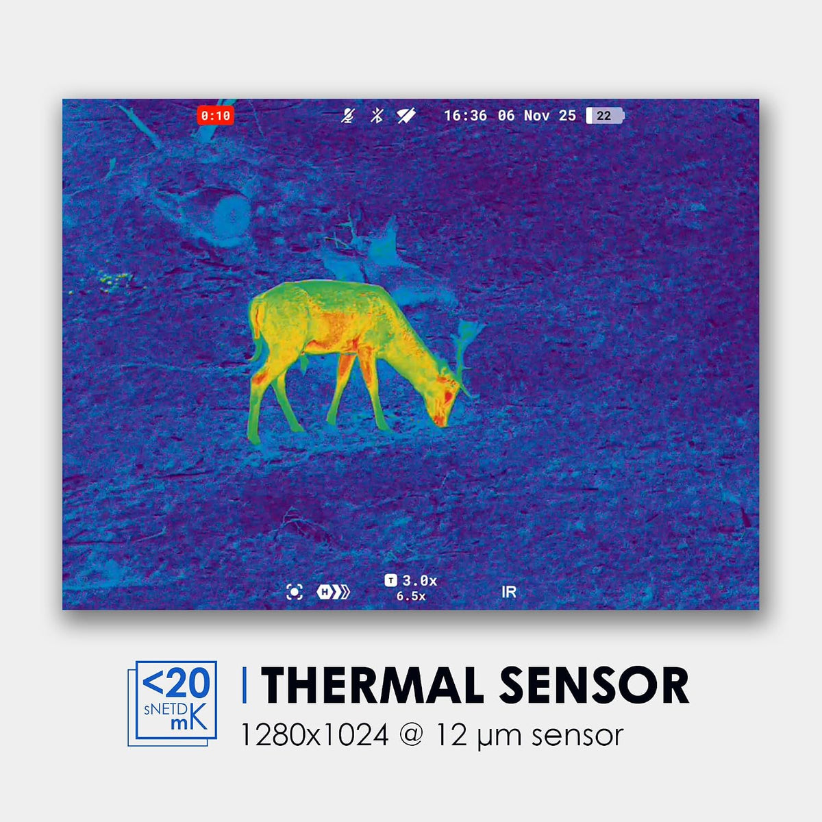 Pulsar Symbion LRF Multispectral Thermal and Digital Night Vision Binoculars with Laser Range Finder