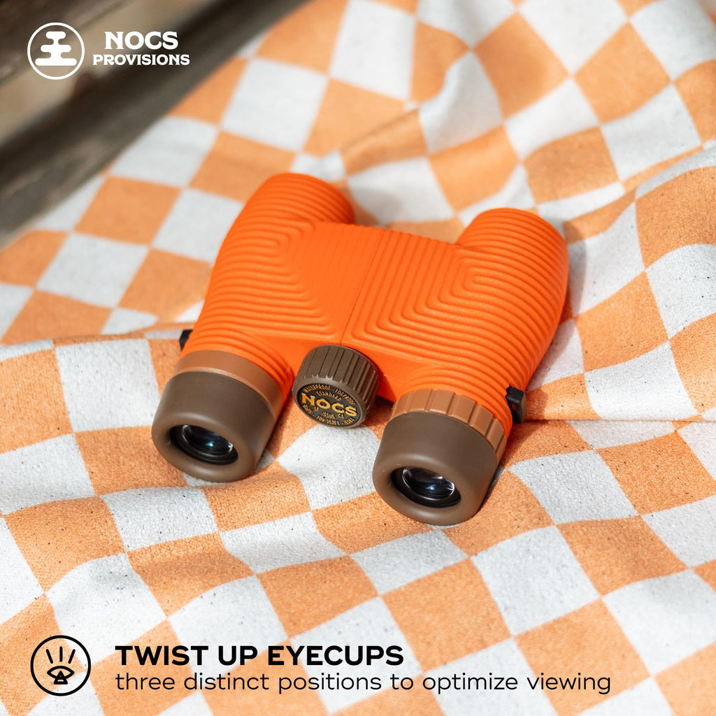 Nocs Provisions Standard Issue 10x25 Binoculars, Waterproof, Bird Watching