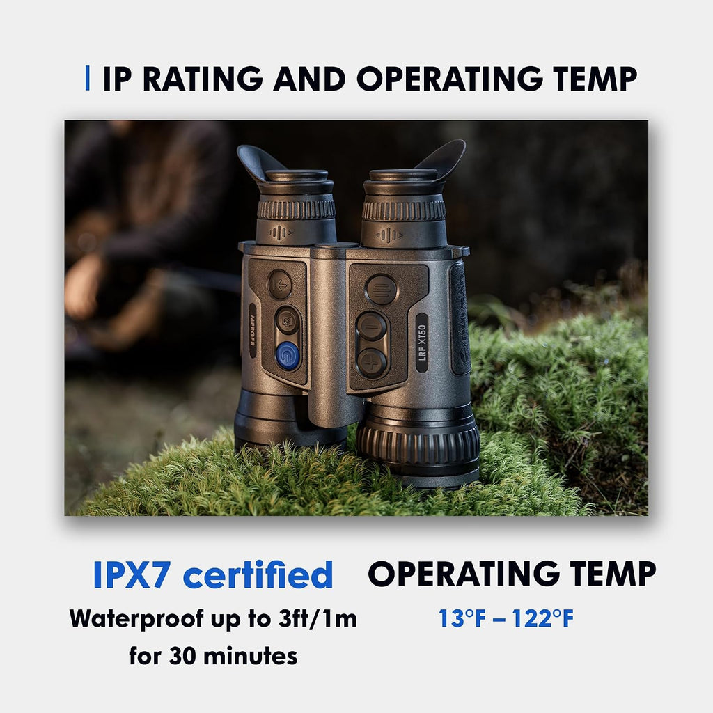 Pulsar Merger LRF Thermal Binoculars with Laser Range Finder