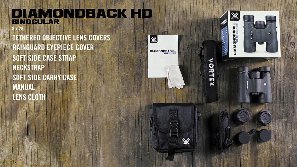 Vortex Diamondback HD 10x28 Binoculars