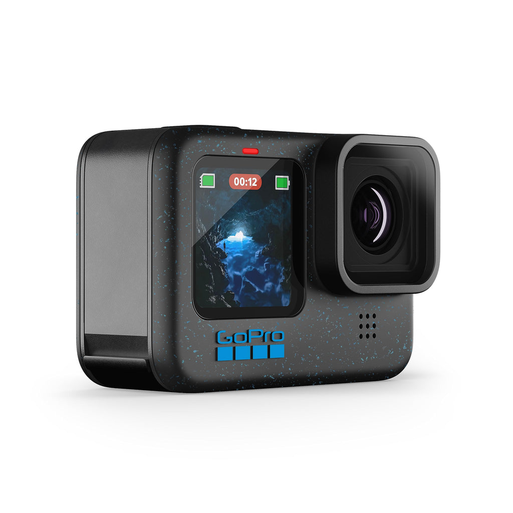 GoPro LIT Hero - Lightweight, Compact, Waterproof Action Camera with Built-in Light, 4K60 Ultra HD Video, 12MP Photo, Touch Screen, HyperSmooth Stabilization