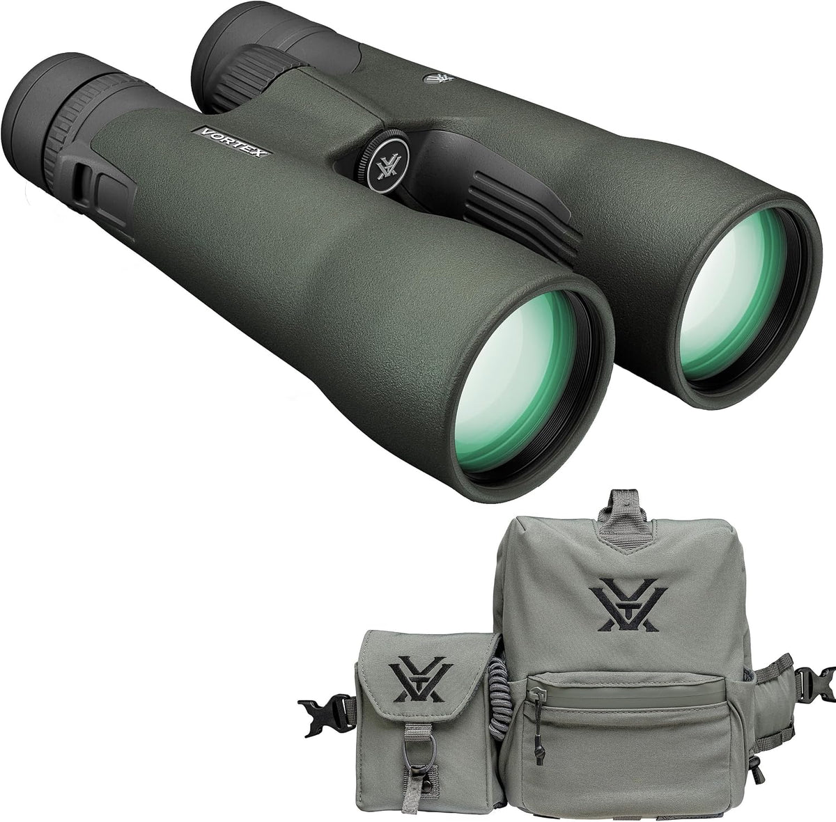Vortex Razor UHD 18x56 Binoculars & GlassPak Pro Harness